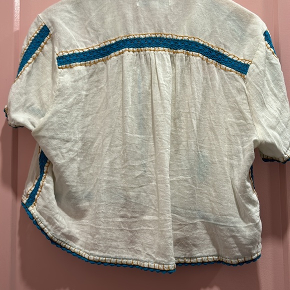 UO Rowan Embroidered Button Down - Picture 7 of 10